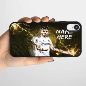 Personalised Kalvin Phillips Leeds Football Player Gel Phone Case NLP28