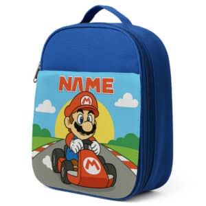 Personalised Mario Kart Lunch Bag Boys Lunchie KSU67