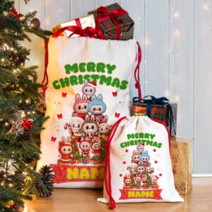 Personalised Labubu Christmas Sack NS078