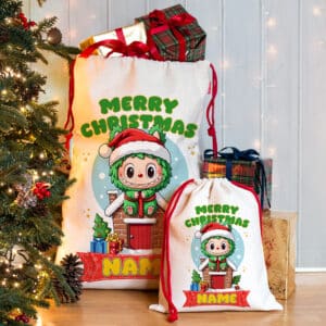 Personalised Labubu Christmas Sack NS079