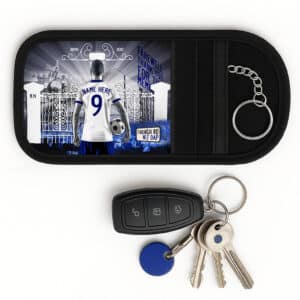 Personalised Spurs Football Faraday Key Pouch Signal Blocker Case AF126