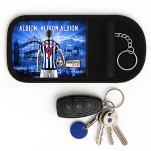 Personalised West Brom Football Faraday Key Pouch Signal Blocker Case AF130