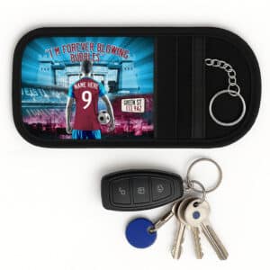 Personalised West Ham Football Faraday Key Pouch Signal Blocker Case AF131