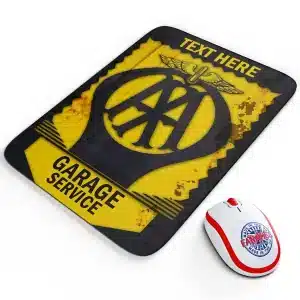 Personalised AA Mouse Mat Garage Work Gift OC01
