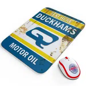 Personalised Duckhams Mouse Mat Garage Work Gift OC08