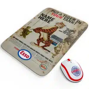 Personalised Esso Tiger Mouse Mat Garage Work Gift OC20