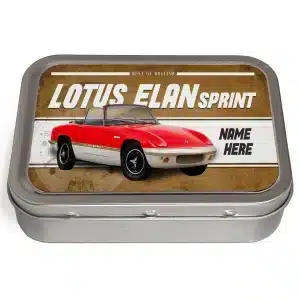 Personalised Lotus Elan Tobacco Tin Classic Car CLP29