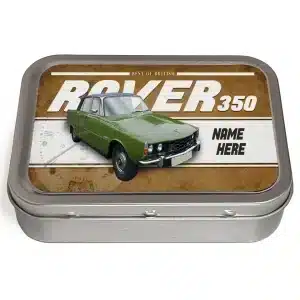 Personalised Rover 350 Tobacco Tin Classic Car CLP45